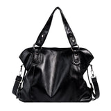 Grand sac cabas avec fermeture éclaire en cuir PU - EMAKUJITIA