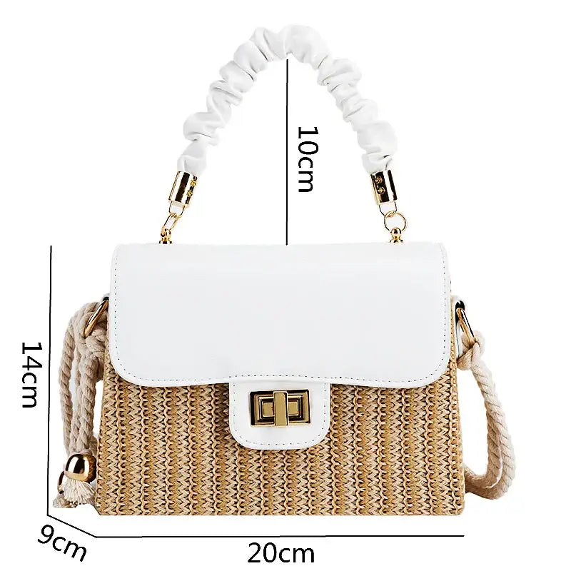 Sac Cabas Paille Bohème Chic : Élégance et Polyvalence