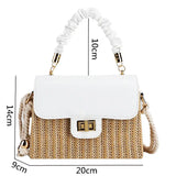 Sac Cabas Paille Bohème Chic : Élégance et Polyvalence