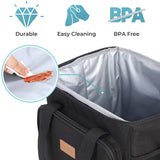 Sac isotherme bandoulière grande capacité pour repas et pique-niques