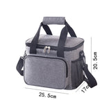 Sac isotherme bandoulière grande capacité pour repas et pique-niques