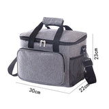 Sac isotherme bandoulière grande capacité pour repas et pique-niques