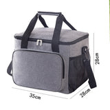 Sac isotherme bandoulière grande capacité pour repas et pique-niques