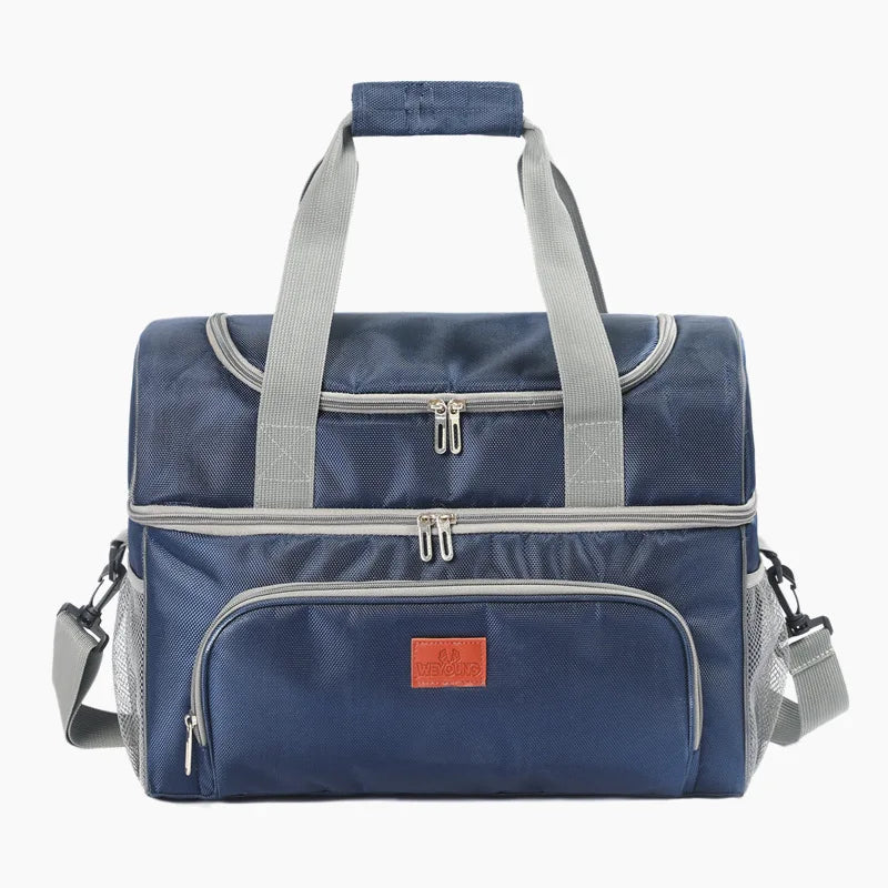Sac Isotherme Repas Double Couche Grande Capacité Portable