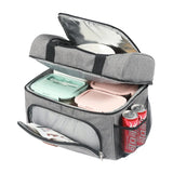 Sac Isotherme Repas Double Couche Grande Capacité Portable