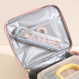 Sac isotherme repas enfant imperméable motif arc-en-ciel