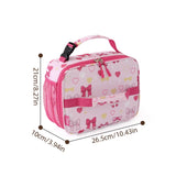Sac isotherme repas enfant imperméable motif arc-en-ciel