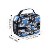 Sac isotherme repas enfant imperméable motif arc-en-ciel