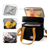 Sac isotherme repas grande capacité avec isolation thermique