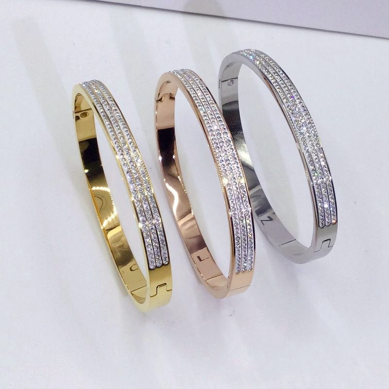 Bracelet Classique en Acier Inoxydable pour Femmes